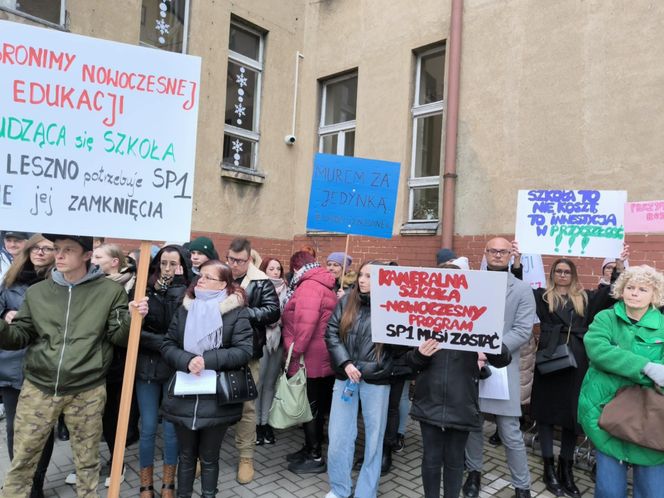 Prezydent Leszna w Szkole Podstawowej nr 1. w Lesznie