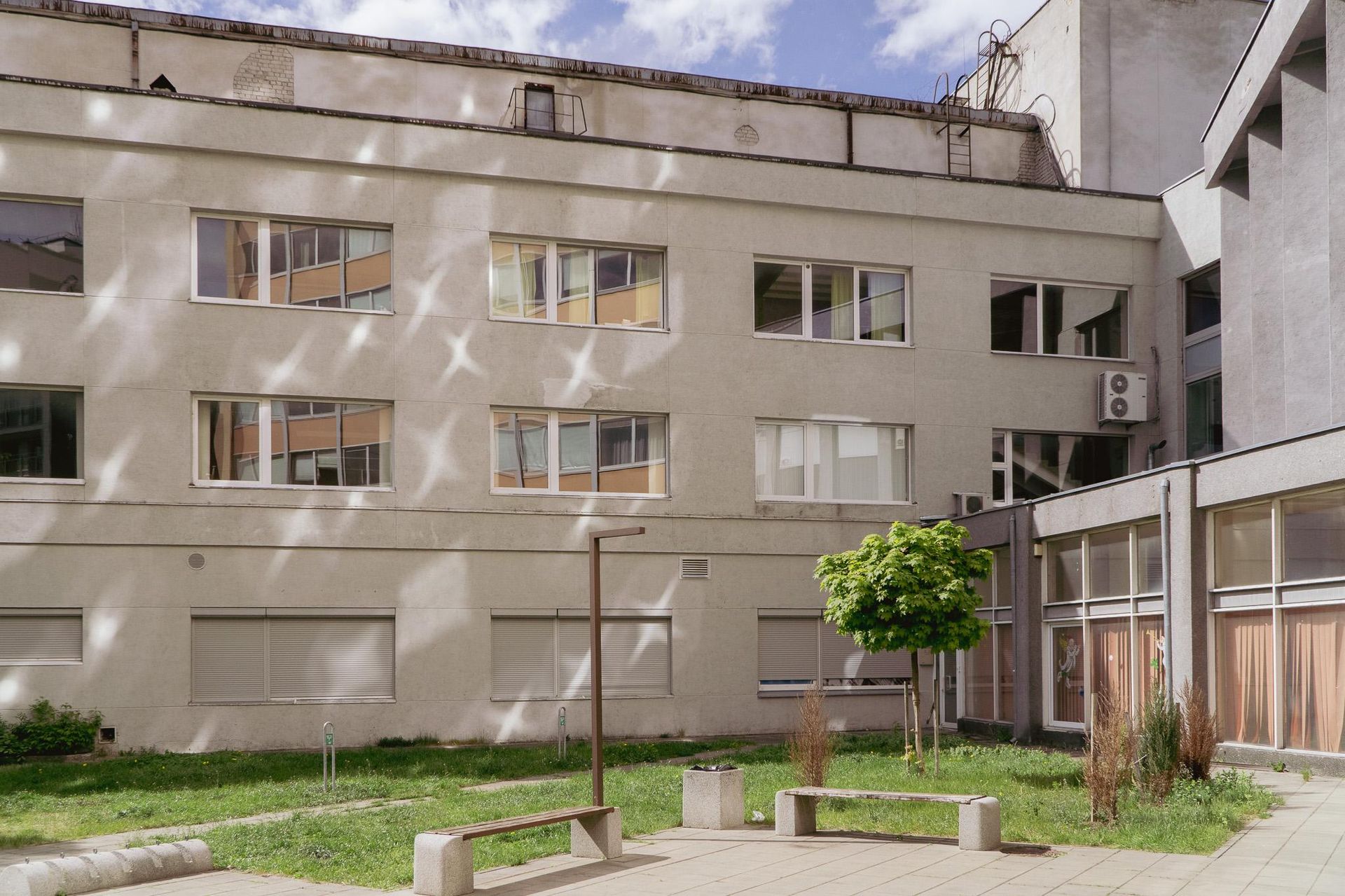 Kościół projektu Wiwulskiego / Dom Kultury Budowlanych w Wilnie