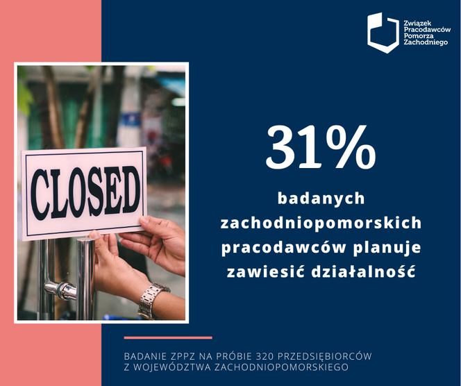 Zachodniopomorscy przedsiębiorcy boją się wzrostu bezrobocia