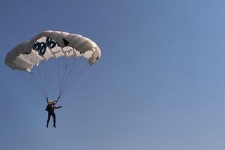 Zawody spadochronowe - Masłów