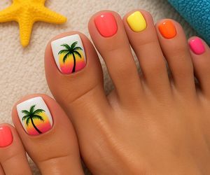 Modny pedicure na lato 2025. Nie tylko french i pastele są na topie