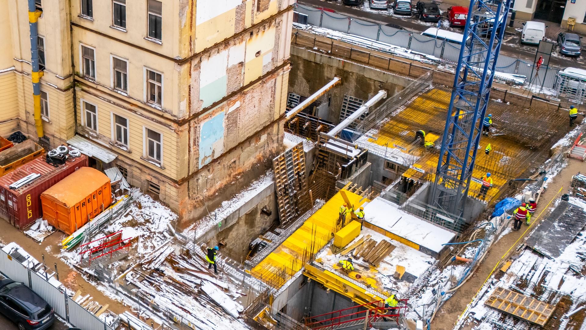 Budowa Muzeum Getta Warszawskiego 