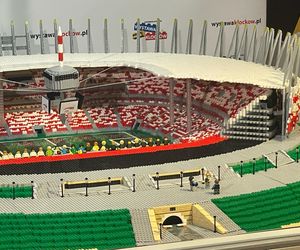 Stadion PGE Narodowy z klocków LEGO