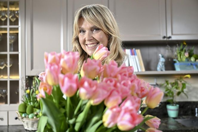 Ewa Wachowicz w kuchni