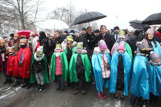 Andrzej Duda. Orszak Trzech Króli w Wadowicach.