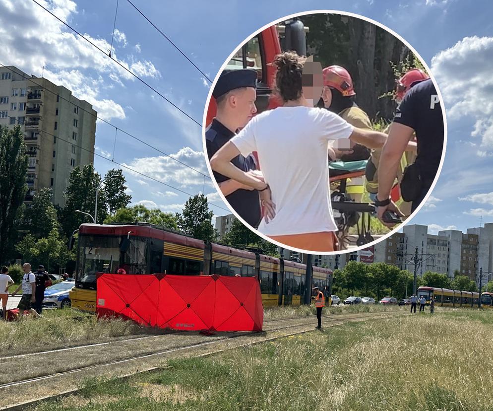 Nastolatek wpadł pod rozpędzony tramwaj. W stanie ciężkim trafił do szpitala