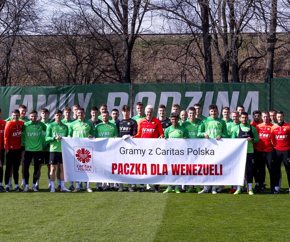 Śląsk Wrocław we współpracy z Caritas. Klub chce pomóc mieszkańcom Wenezueli