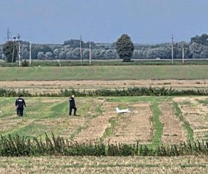 Dron znaleziony w Oleśnie. Na miejscu pracują służby