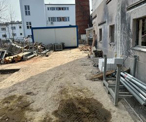 Przebudowa kina Tęcza (marzec 2025)