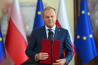 Jak doszło do pożaru Marywilskiej 44? Premier wspomniał o rosyjskich służbach