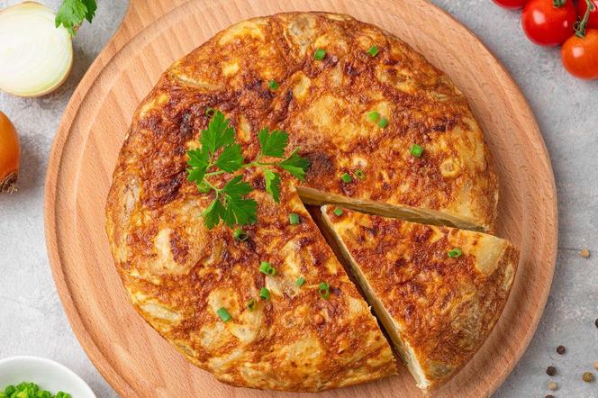 hiszpański omlet z ziemniaków