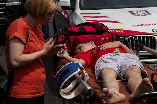 Tak wyglądał atak Putina na szpital dziecięcy w Kijowie! Liczba ofiar nadal rośnie