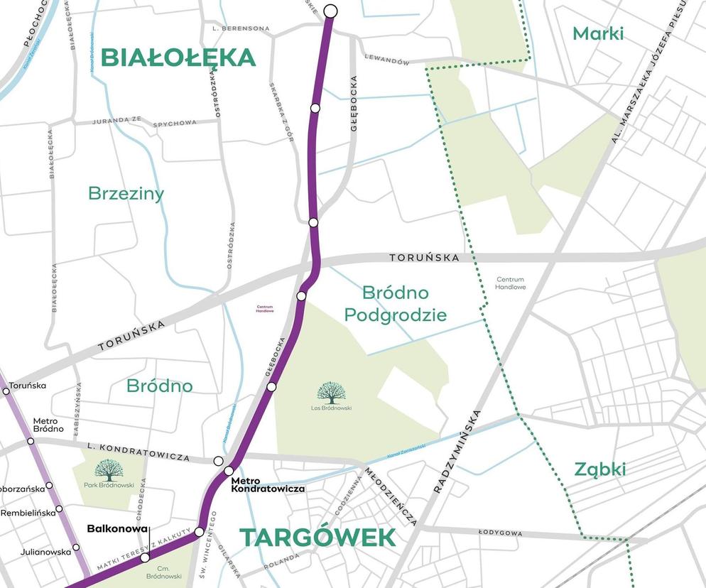 Tedy pojedzie tramwaj na Zieloną Białołękę