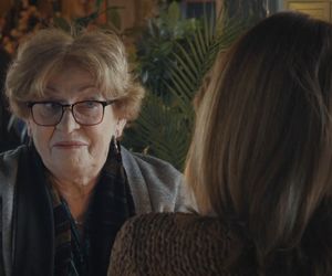 M jak miłość odc. 1871. Kama (Michalina Sosna), klientka agencji (Małgorzata Matuszewska-Knothe)