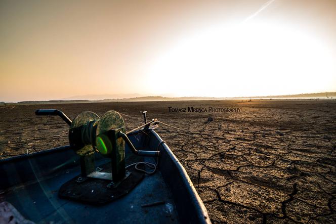 Susza w Jeziorze Żywieckim