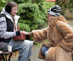 Barwy szczęścia odc. 3193. Pola (Gabriela Szewczyk), Ania Żabcia (Hanna Klepacka)