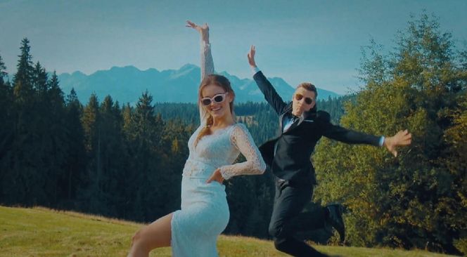 M jak miłość, odcinek jubileuszowy. Franka (Dominika Kachlik), Paweł (Rafał Mroczek)