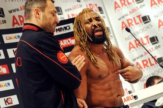 Witalij Kliczko i Shannon Briggs