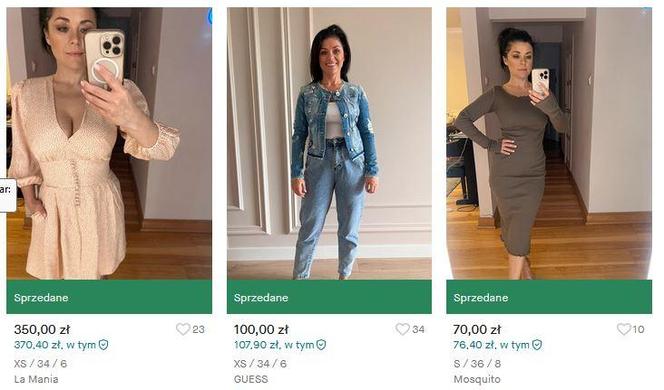 Kasia Cichopek wyprzedaje szafę