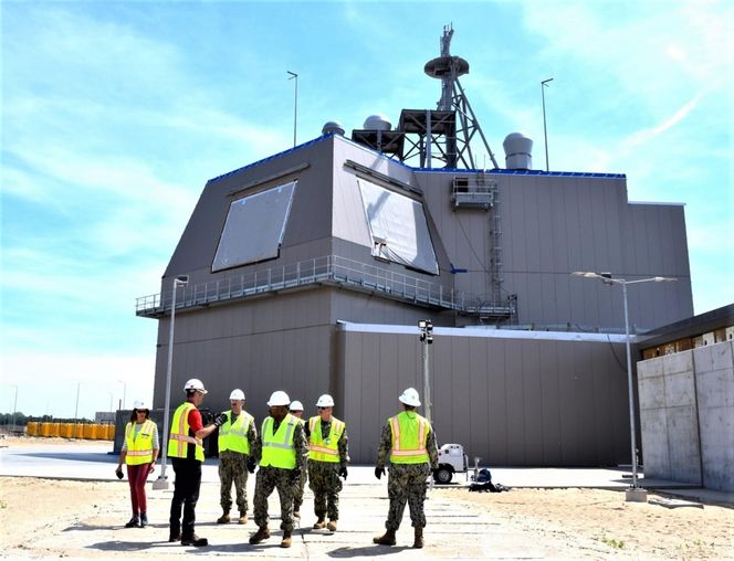 Aegis Ashore w Redzikowie podczas budowy