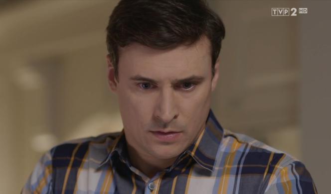 Na dobre i na złe odc. 831. Krzysztof Radwan (Mateusz Damięcki)
