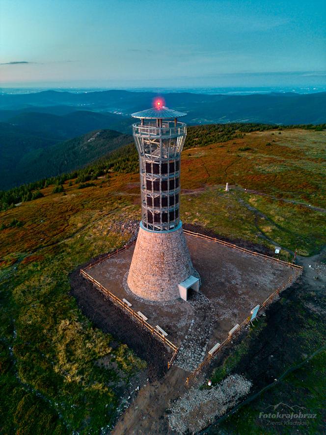 Widok z góry zapiera dech w piersiach 