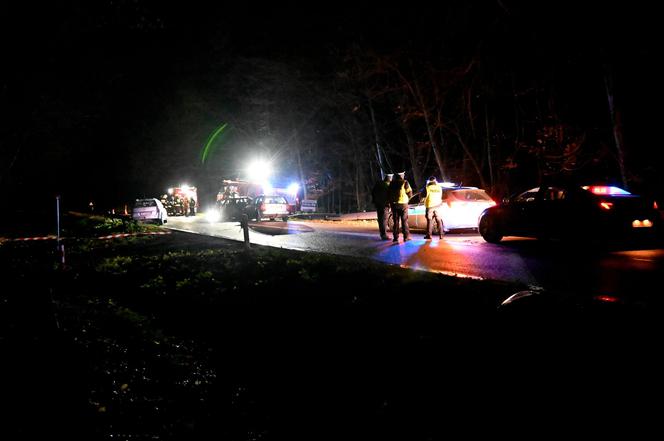 Tragiczny wypadek pod Kołbaczem. Zderzyły się trzy samochody. Nie żyje starsza kobieta