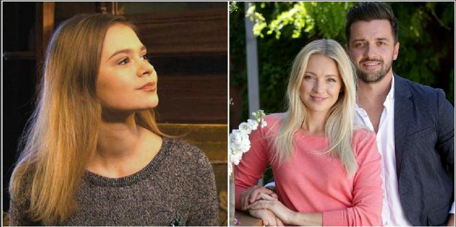 M jak miłość. Joasia (Barbara Kurdej-Szatan), Zosia (Julia Wróblewska), Eryk (Rafał Szatan)