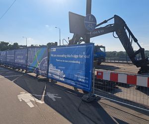 Remont mostu Grunwaldzkiego w Krakowie