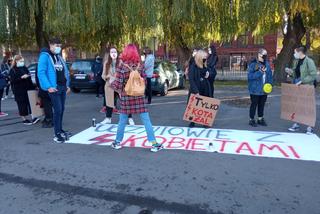 Protest uczniowski w Grudziądzu