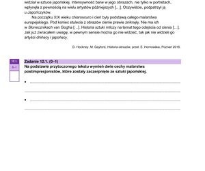 Matura 2025 historia sztuki - arkusz CKE 14.05.2025 - Formuła 2023