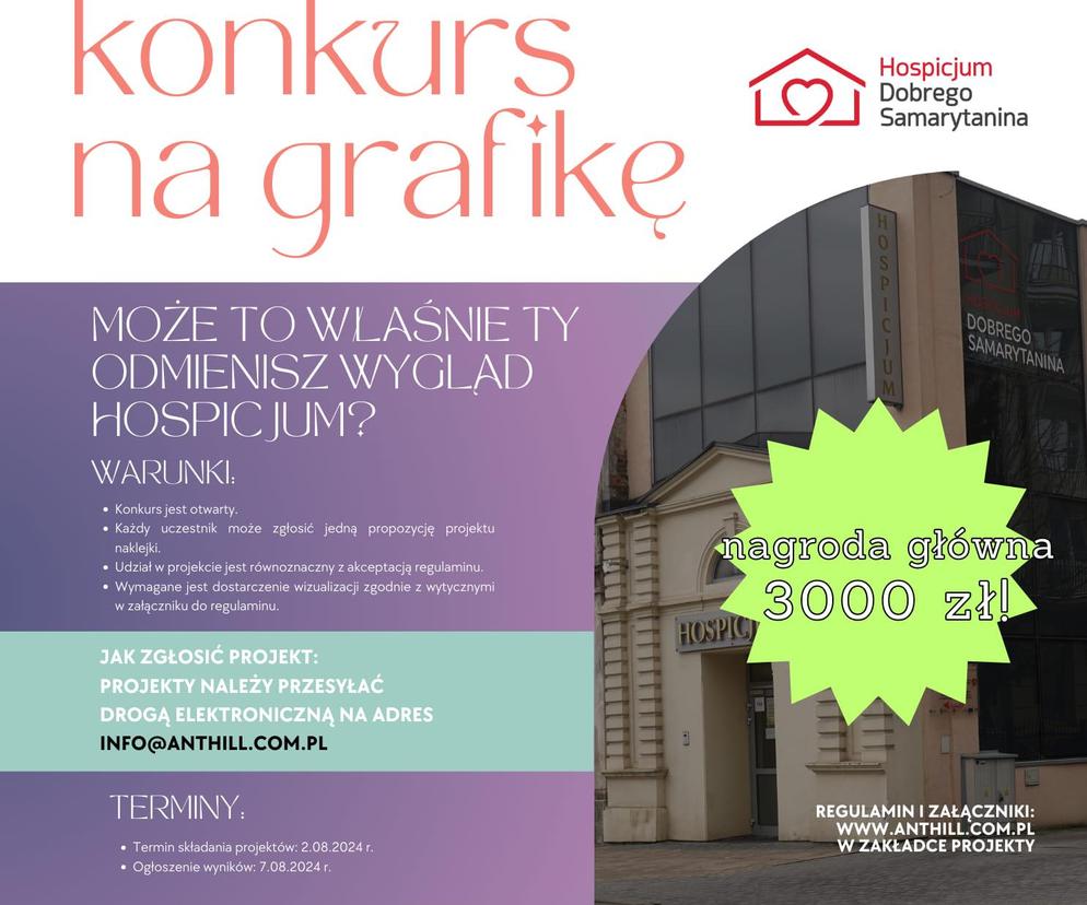 Wojewódzki konkurs graficzny „Bliżej Chorych” - plakat konkursu