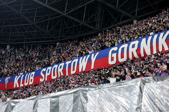 Kibice na meczu Górnik Zabrze - Legia Warszawa