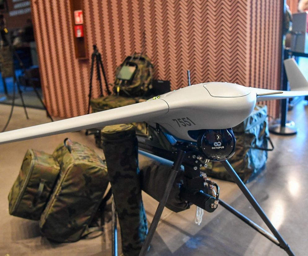 Wypadek drona Wizjer podczas testów w Inowrocławiu. Przyczyną awaria techniczna
