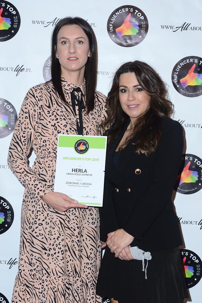 Cichopek, Tadla, Antosiewicz, Koziejowska, Załęcka na finale plebiscytu Influencer's Top 2019 cz.1