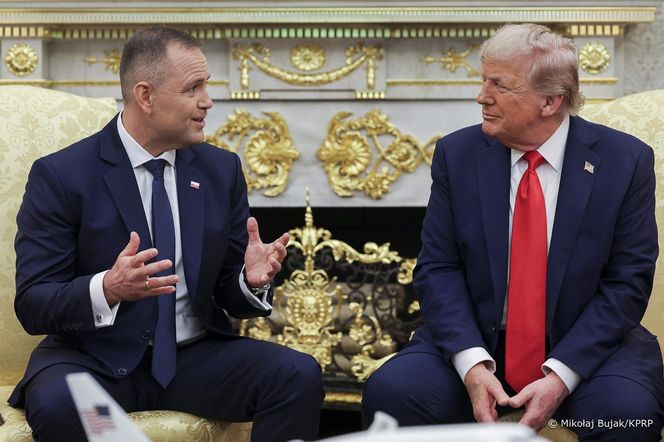 Spotkanie Donalda Trumpa z Karolem Nawrockim