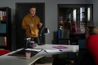 Na Wspólnej odc. 3870. Igor (Jakub Wesołowski), Krzysztof Smolny (Łukasz Konopka)