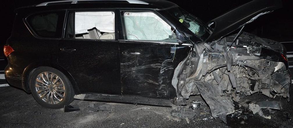 Wypadek na DK 2. Dwie osoby ranne. Kierowca BMW był pijany