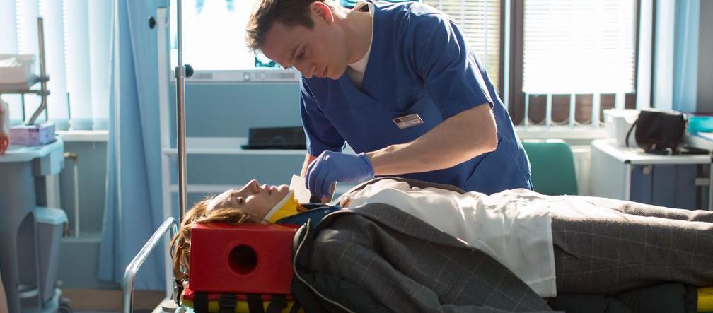 Na dobre i na złe, odcinek 705, Michał (Mateusz Janicki), Kasia (Ilona Ostrowska)