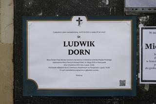 Tu został pochowany Ludwik Dorn