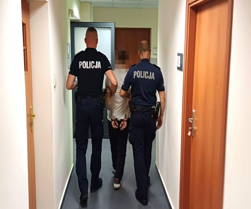 Zaatakował kobietę i chciał ukraść jej torebkę.  Już trafił za kratki