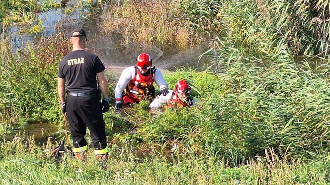 Pracowita doba w zagrożonym powodzią powiecie górowskim 