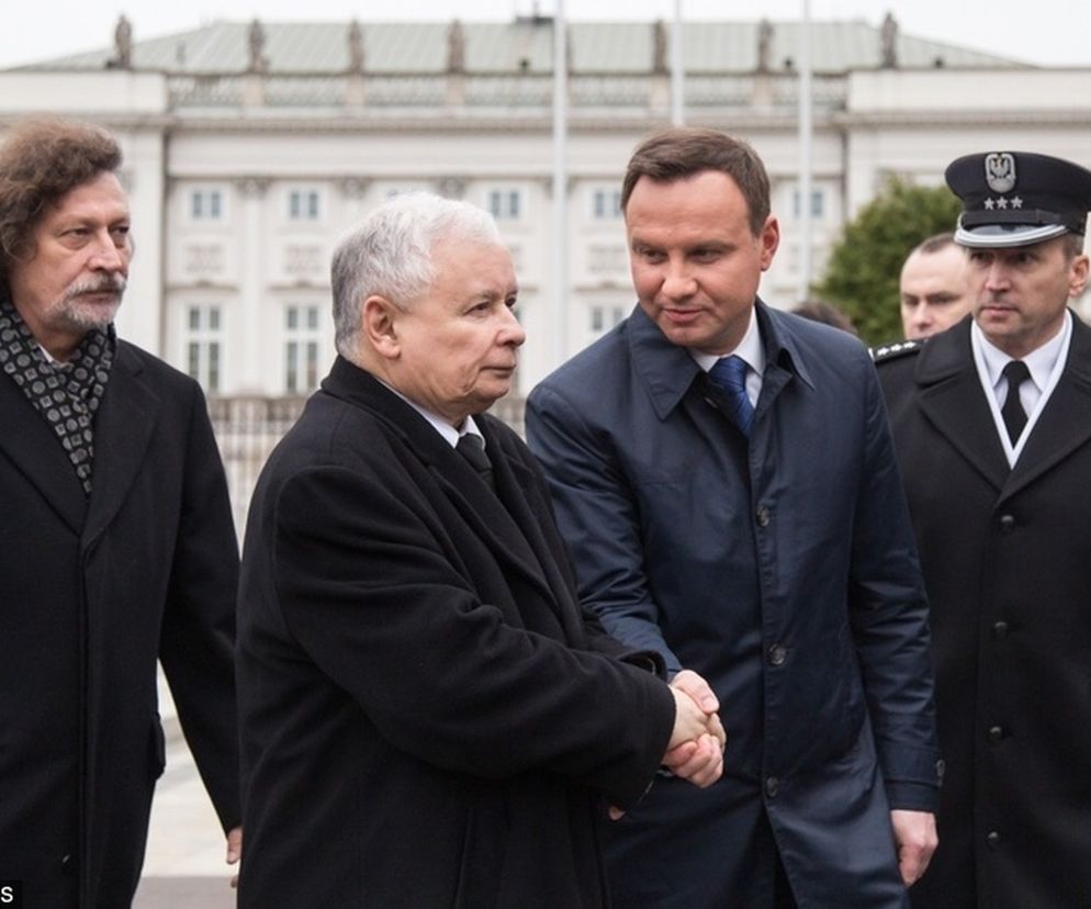 Jarosław Kaczyński. Andrzej Duda