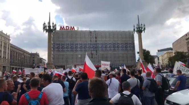 PROTEST ROLNIKÓW W WARSZAWIE