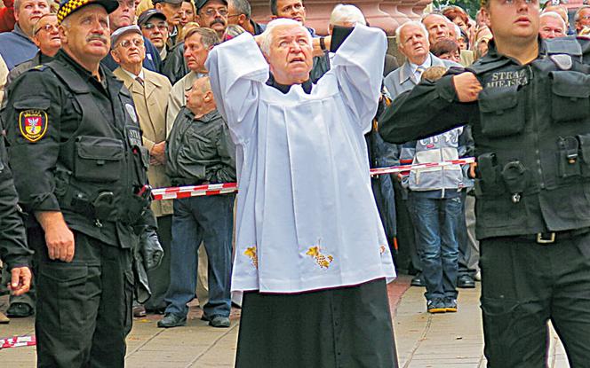Kościół spłonął w czasie mszy