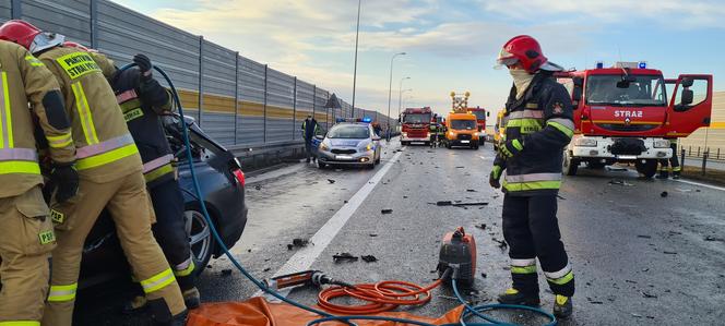 Koszmarny wypadek na A1 koło Turzna! Nie żyje 40-latek
