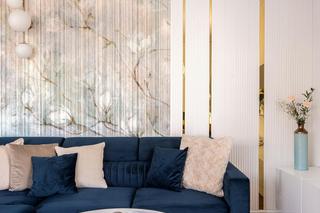 Mieszkanie w stylu klasyki połączonej z glamour