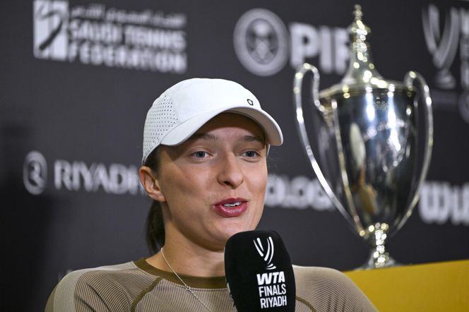 Tenisistki na konferencji WTA Finals