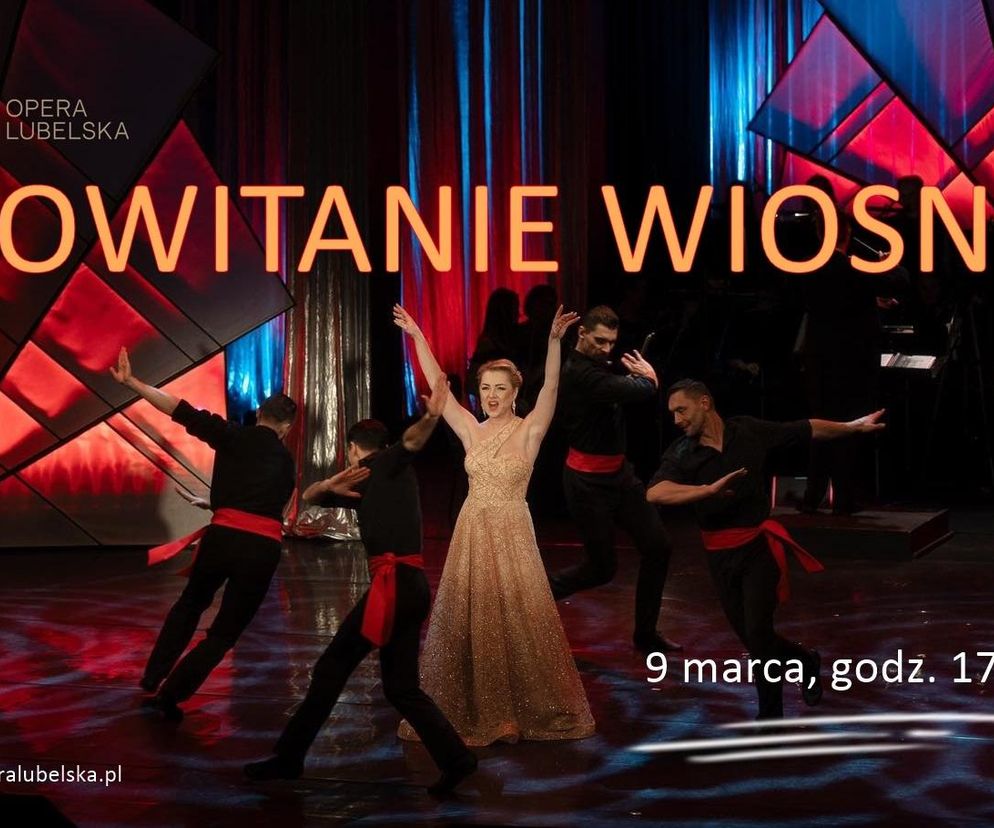 Koncert Powitanie Wiosny - plakat