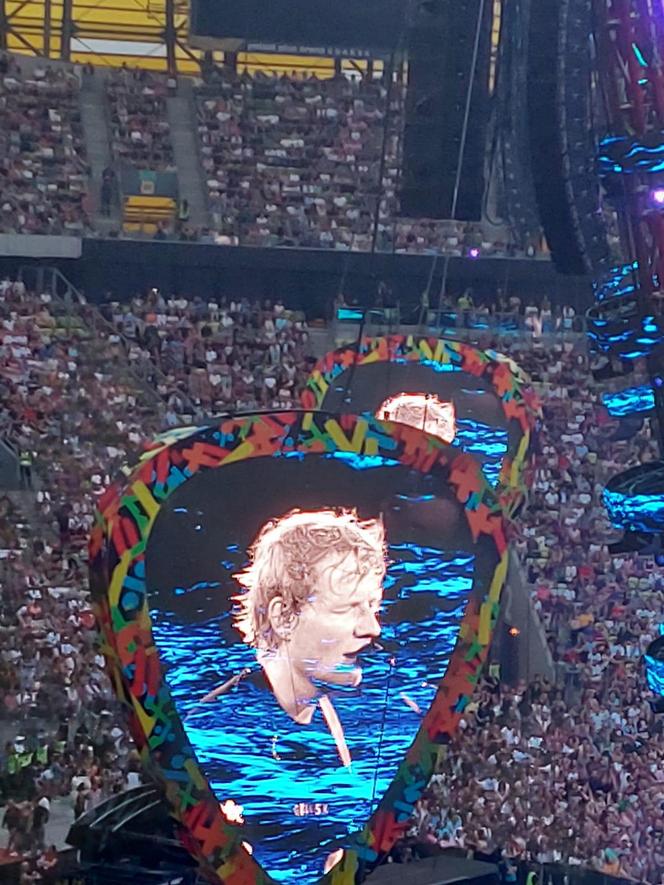 Ed Sheeran w Gdańsku. Niesamowite widowisko. Ponad 50 tys. ludzi na stadionie